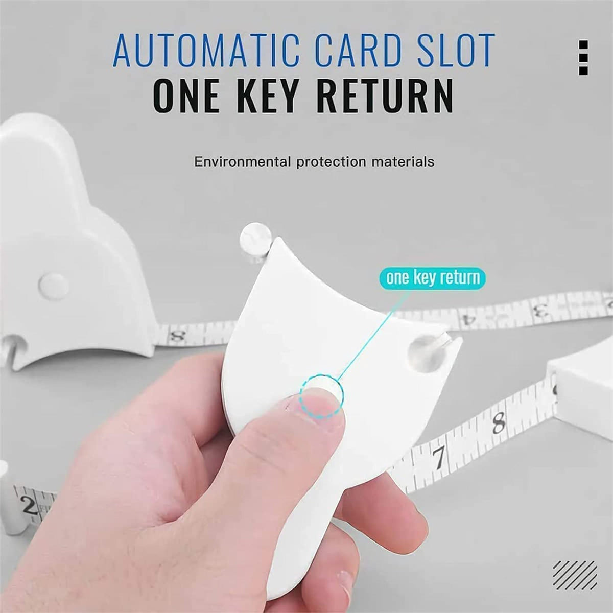Fitness Measuring Tape for Length, Breadth & Height – Body & Object Measuring