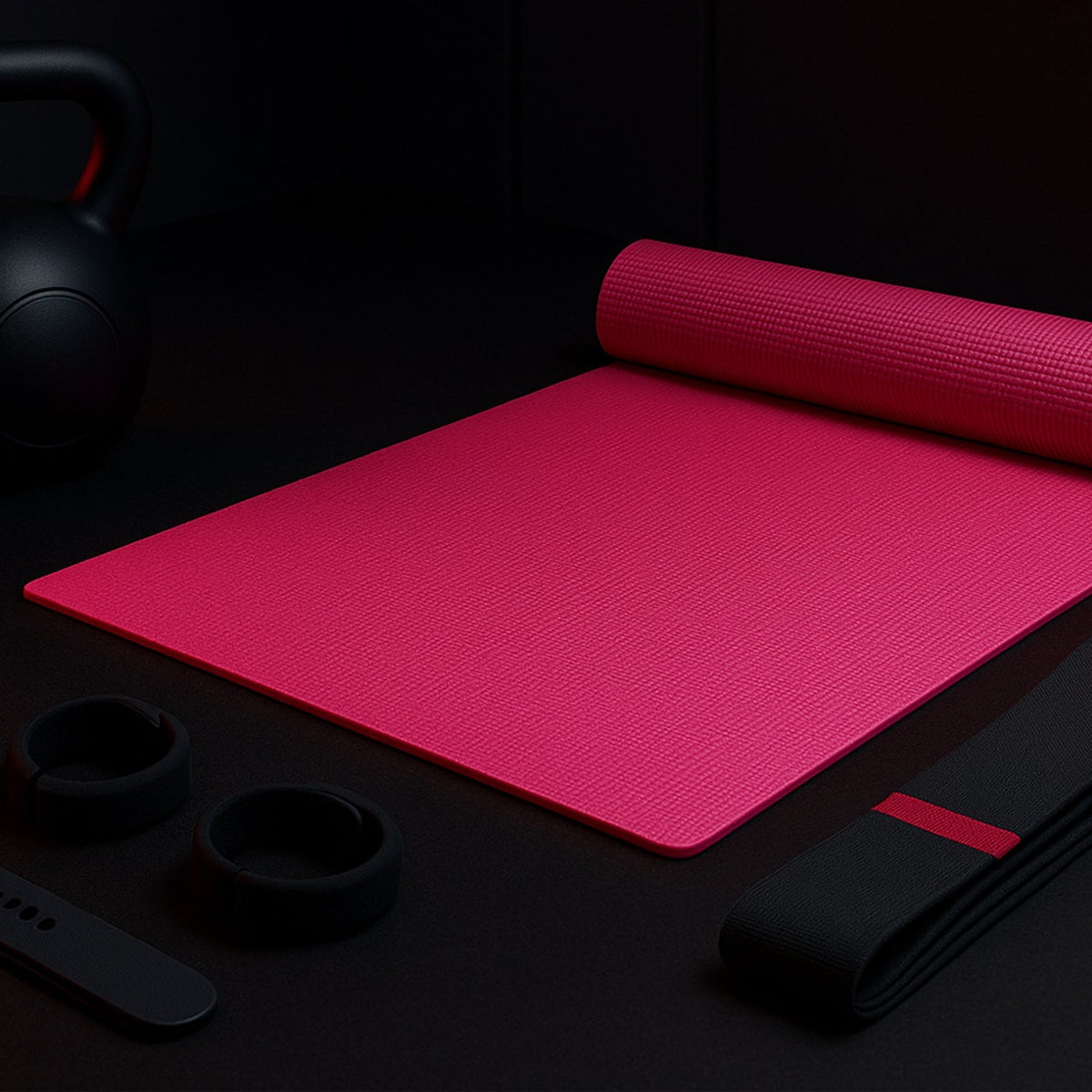 Yoga Mat Eco Friendly for Fitness Gym Non Slip Exercise Mat 180x60cm