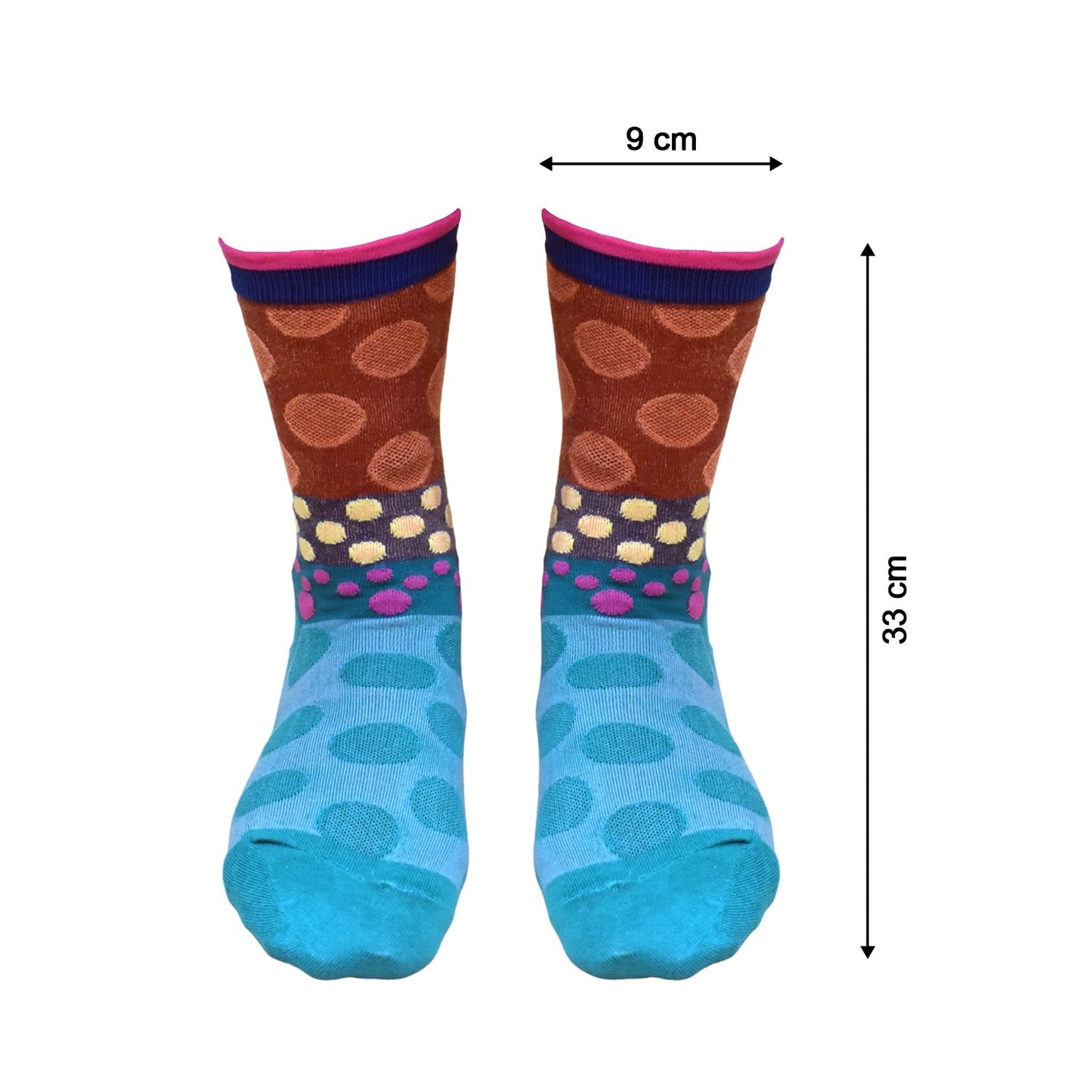 Socks Breathable Thickened Classic Simple Soft Skin Friendly Multicolour Free Size Moq 3